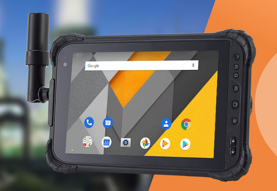 10 Points Capacitive Multi-Touch Screen Android Tablet CHCNAV LT700H With Industrial IP67 Design