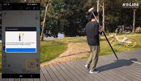 1598 Channels Augmented Reality Technology Kolida K6 with Camera GPS Rtk