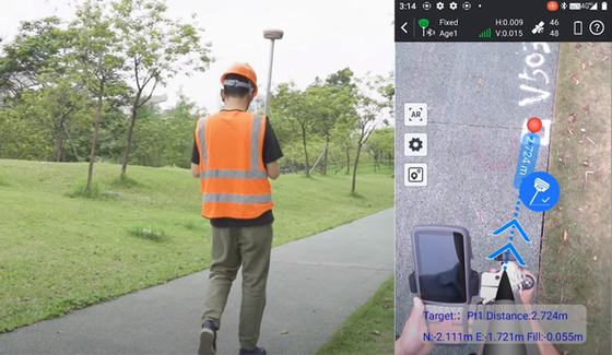 1598 Channels Augmented Reality Technology Kolida K6 with Camera GPS Rtk