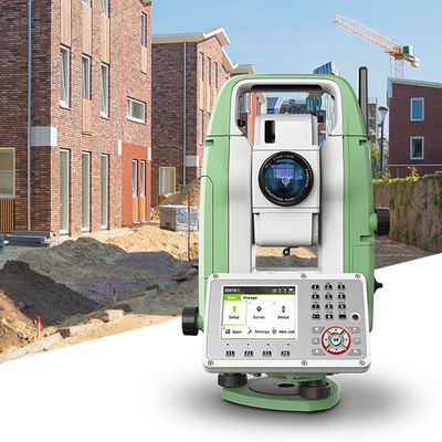 Leica TS03 Total Station Achieve Accurate Measurements With 1" Angle Measurement Total Station 1000m Non Prism Distance And 0.5m Minimum Focus