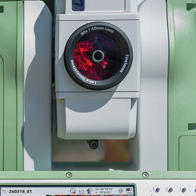 Leica TS03 Total Station Get Accurate Measurements With Topcon Total Station 2'' Accuracy 1'' Minimum Display
