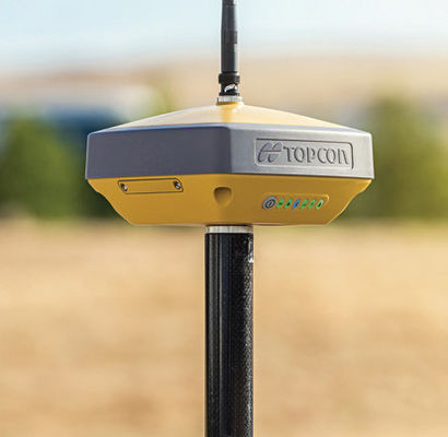 Topcon hiper VR RTK GNSS Receiver with High Precision Static Capability and Internal Radio 405–470 MHz UHF Or FH915 Spread Spectrum