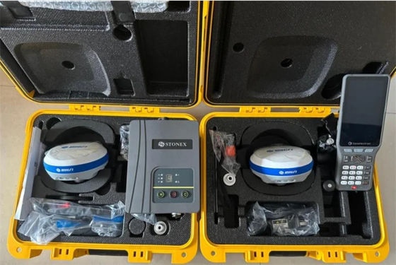 Stonex S3AR Static Fast Static Precision H 3 Mm 0 4 Ppm V 5 Mm 0 5 Ppm GPS RTK Device Powered by 37 V Battery Suitable for Land Surveying