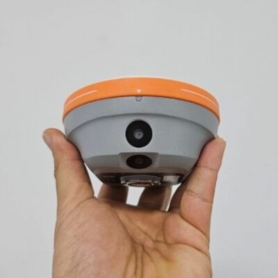 RTK GNSS Receiver with IRNSS NavIC SPS-L5 Galileo E5a Support and Integrated Full Wave Fence Antenna for High-Precision Surveying