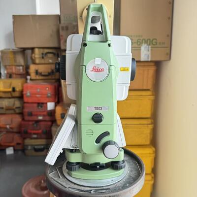 Leica TS03 Total Station with 500m None Prism Distance, Internal Flash Memory And External SD Card, and 0.6s Coarse Measurement Speed