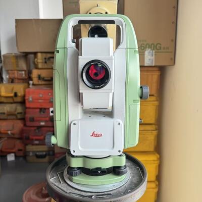 Leica TS03 Total Station with 1G Mass Data Storage, ±3 Arc Minutes Accuracy, and IP66 Dust and Water Resistance