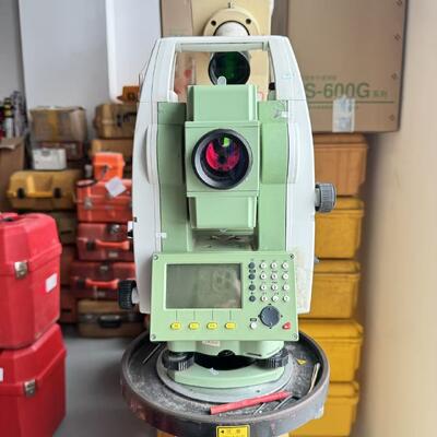Leica TS09 Total Station with 1000m None Prism Distance 1G Mass Data Storage and Diametrical Method for Surveying