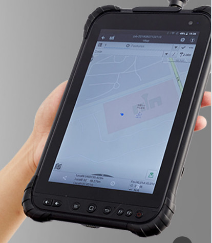 10 Points Capacitive Multi-Touch Screen Android Tablet CHCNAV LT700H With Industrial IP67 Design