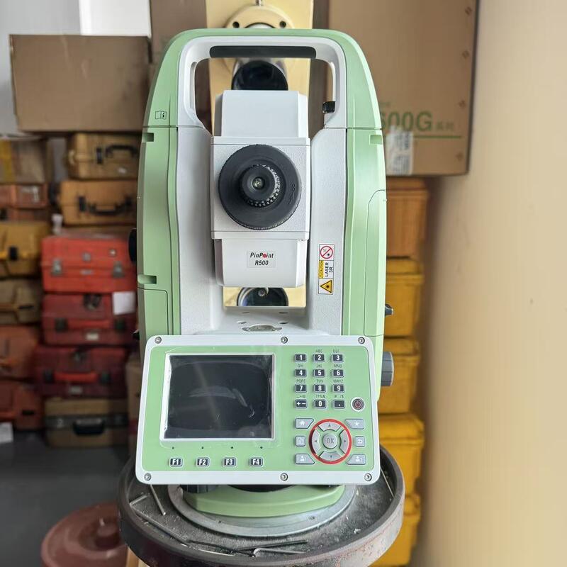 Leica TS03 Total Station with 500m None Prism Distance, Internal Flash Memory And External SD Card, and 0.6s Coarse Measurement Speed