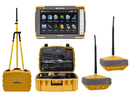 Topcon Hiper VR GPS L1C und internes Funkgerät Optional 405 ̊470 MHz UHF oder FH915 Spread Spectrum für präzise GPS RTK Lösungen