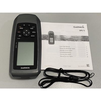 Garmin 73 GPS-Handgriff-Navigator mit 4 Ebenen Grau-LCD-Display und 50 Navigationswegen