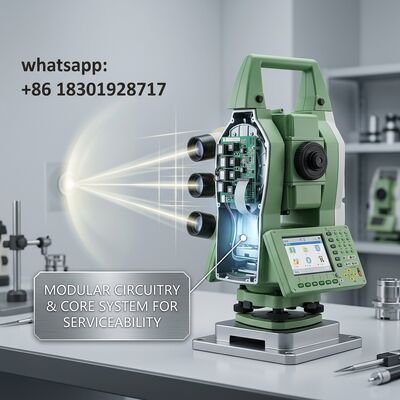 Total Station Display LCD-Bildschirm Tastatur-Panel Ersatz Service Touch Digitizer Reparatur Umfrage
